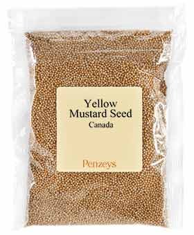 Mustard Seed Yellow By Penzeys Spices 17.6 oz 3 cup bag (Pack of 1)