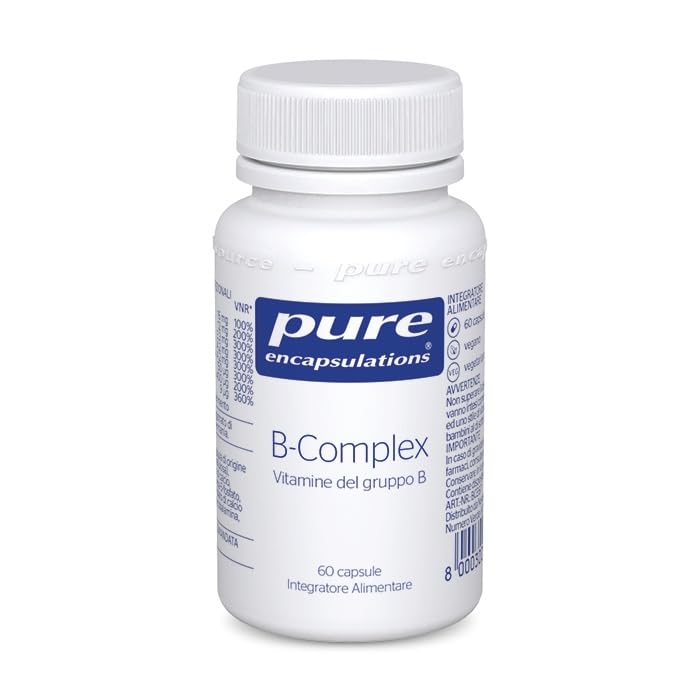 Pure Encapsulations - B-Complex Vitamine del Gruppo B - 60 capsules