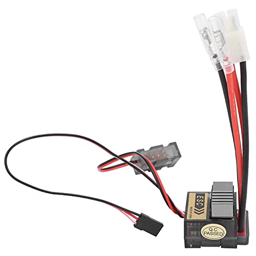 ESC RC Brushed Regulator, 7,2-16V Hochspannungsregler RC Auto Boot Dual Way 320A ESC Upgrade Ersatzteil