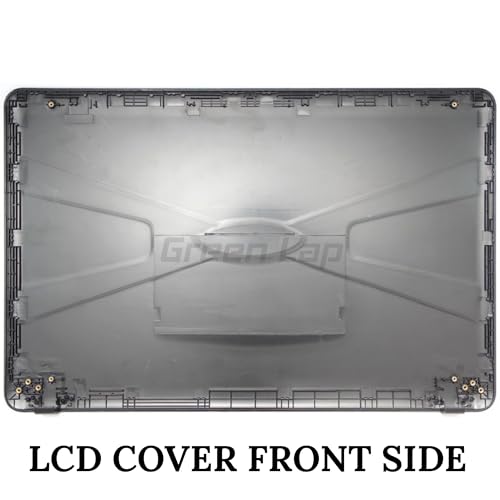 Image of Green Lap - Fresh Energy 15.6 inch LCD Back Cover - Compatible with ASUS X541, R541, K541U, R541U, F541, - Black Color - AB Cover with Hinges (Check Hinge Type Before Order)