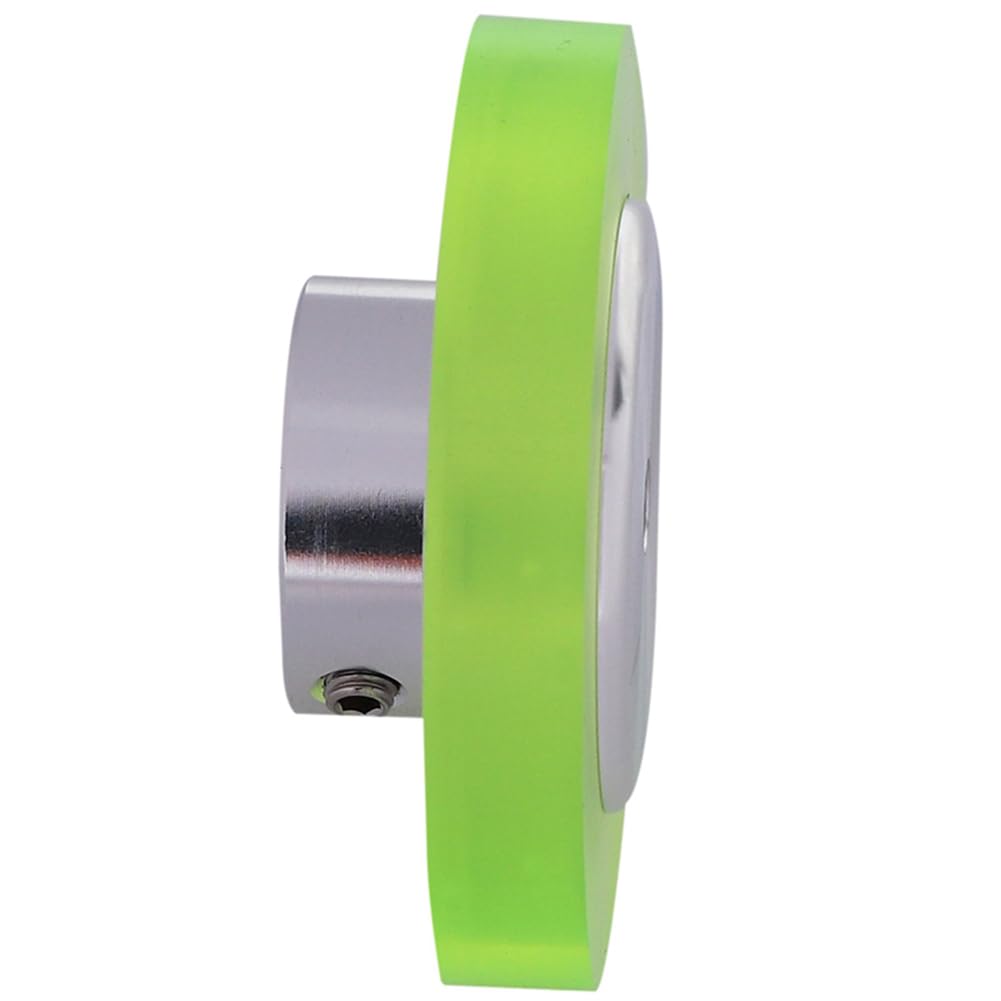 Roue de mesure de roue 'codeur industriel en polyuréthane de 200 mm avec support de 'codeur dans l'aluminium de 20 mm