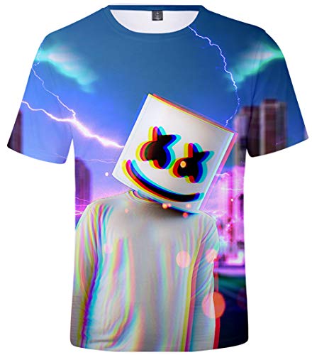 FLYCHEN Ragazzi e Bambini Maglietta 3D Stampato