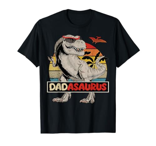 Fun Matching Family T-Rex for Dad Father's Day DADASAURUS T-Shirt