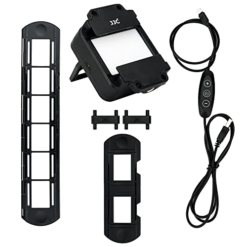 Kit Per Digitalizzare Diapositive E Negativi JJC – Con Luce LED Regolabile 6500K, Supporti Per 35 Mm, Per Fotocamera - 11
