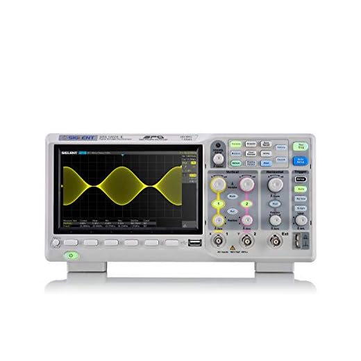 Siglent Technologies SDS1202X-E 200 mhz Digital Oscilloscope 2 Channels, Grey