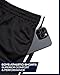 Reebok Boys Basketball Shorts - Lightweight Boys Shorts with Pockets & Drawstring - Close Hole Mesh Athletic Shorts for Kids, Size 10-12, Black White Panel