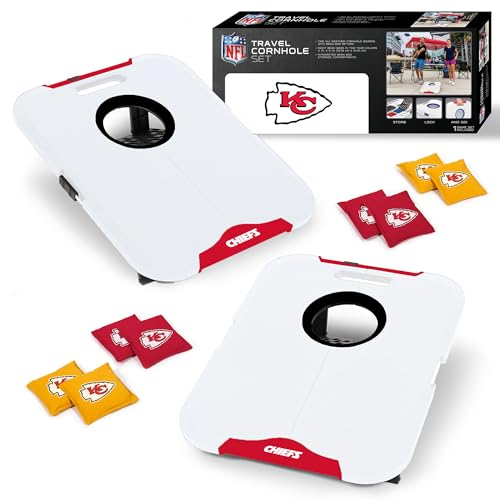 Wild Sports NFL Pro Football Weatherproof Cornhole Set