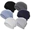 6 Pcs,black+dark Gray+dblue+gray+navy+white