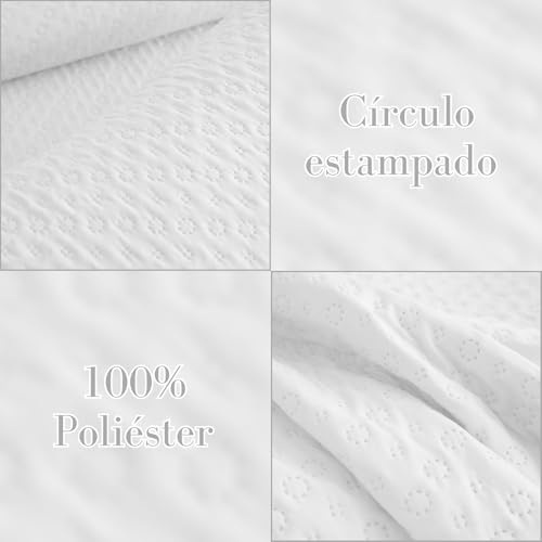 Colcha bouti de diseño estampado suave con fundas de cojín para cama 150 4