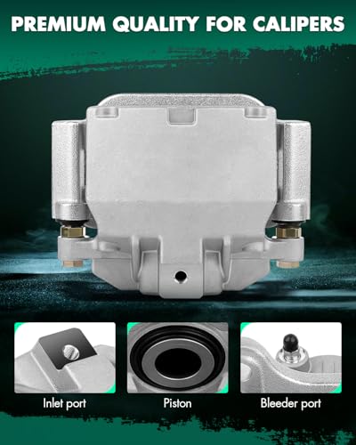 Image of SCITOO 1PC 18-B5031 Rear Passenger Side Disc Brake Caliper With Bracket
