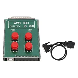 SBC Reparatie Apparaat, OBD2 SBC Reset Tool Stabiele Prestaties Veilige Vervanging voor W211 R230 voor Auto (Groente