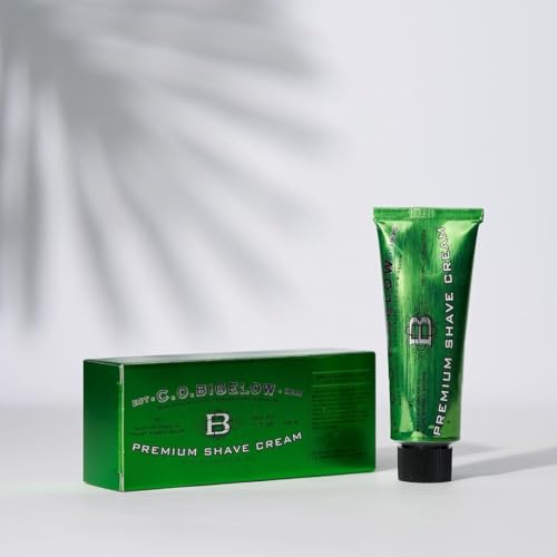 Image of C.O. Bigelow Shaving Cream, 5.2 oz Mens Shaving Cream with Eucalyptus Oil for Sensitive Skin & All Skin Types