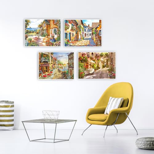 Imágenes de diamond painting de mar para decorar tu sala de estar 3