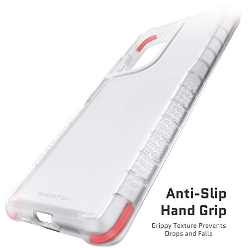 Image of Ghostek Covert Galaxy S21 Ultra Clear Case with Grip, Raised Bezel Screen Protection, Lifted Camera Lens Protective Bumper, Durable Slim Design for 2021 Galaxy S21 Ultra 5G (6.8 inch) (Phantom Clear), GHOCAS2676