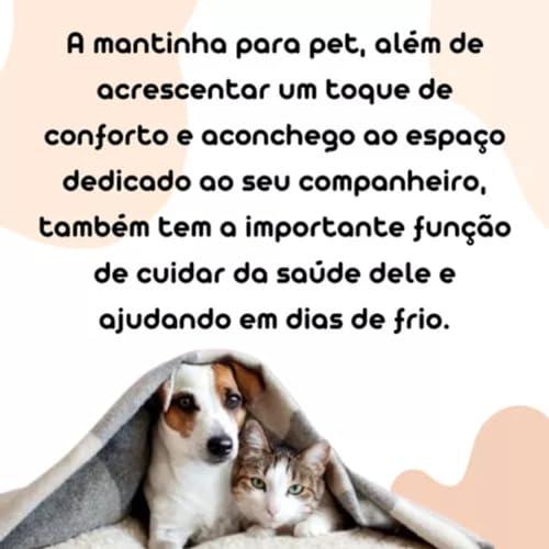 Mantinha Manta Pet Para Cachorro E Gato Soft Kit com 5 (Fêmea)