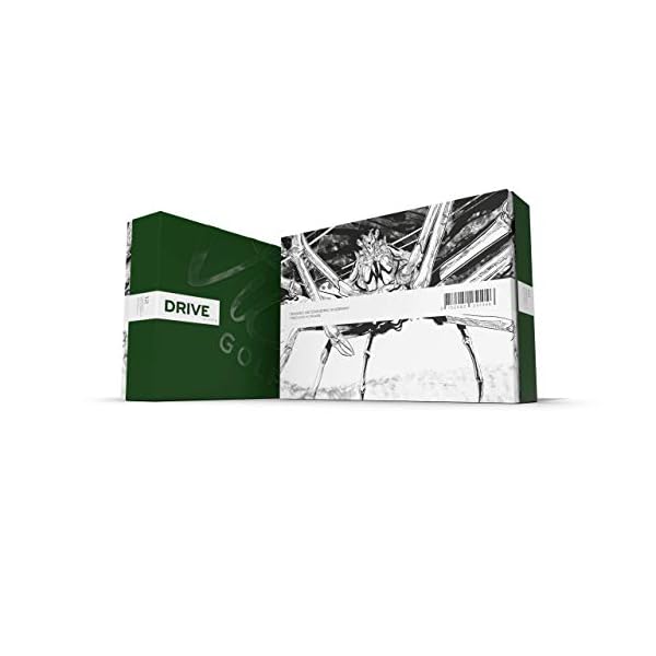 Vice Golf Drive White 2020 | 12 Golf Bälle | Eigenschaften: Extrem widerstandsfähig, mehr Länge, überragende Kontrolle, hohe Ballgeschwindigkeit | Profil: Entwickelt für Anfänger