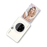 Utiliza bluetooth y la app canon mini print para imprimir las imágenes desde tu dispositivo inteligente, con opciones de filtros y collages