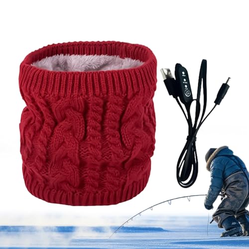 Calentador de cuello para esquí y snowboard con carga USB 7