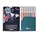 Erin Condren Daily Petite Planner Slim 3-Month Daily Planner with Monthly Calendar, Portable 2025 Planner for Schedule & Tasks, Bold Blooms Cover (July 2025 - September 2025)