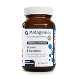 Metagenics Vitamin B-Complex - Energy Support & Healthy Stress Response* - with Vitamin B6 & B12 - Vegetarian & Gluten-Free - 60 Tablets