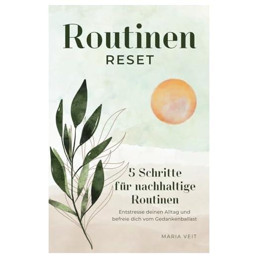 Routinen Reset - 5 Schritte für nachhaltige Routinen: Entstresse deinen Alltag und befreie dich vom Gedankenballast