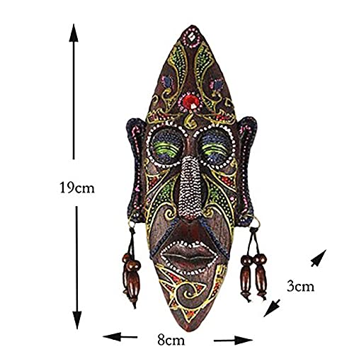 OMKMNOE - Maschere africane intagliate, da