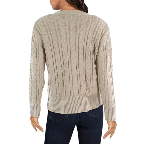 Image of Anne Klein Women's Cable Cardigan W Jewel Buttons