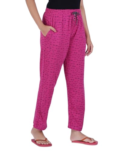 Image of MNOP Women's Premium Cotton Pyjama Pant Only With Pockets (Not T-Shirts)| (Pack of 2)