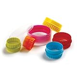 Norpro Biscuit/Cookie Cutter Set with Box, 4.5&quot diameter, Multicolor