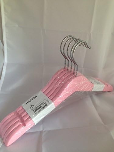 Ikea Hanga En Bois Pour Enfant En Forme De Cintre Rose Lot De 5 Amazon Fr Cuisine Et Maison
