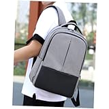 TOGEVAL ライトグレー充電対応ビジネスバックパック 大容量耐久性可能 通勤通学旅行用パソコンバッグ 男女兼用多機能リュック