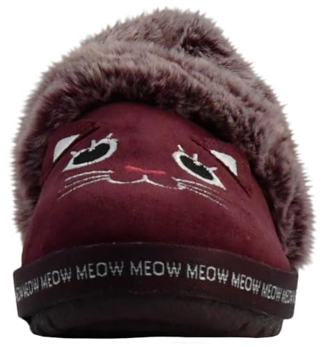 Image of Skechers Women's Bobs Too Cozy Meow Pajamas Slipper