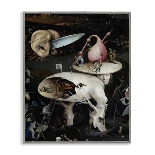 Surreal Classic Garden Detail, 16 x 20 Inch Framed Giclée Print