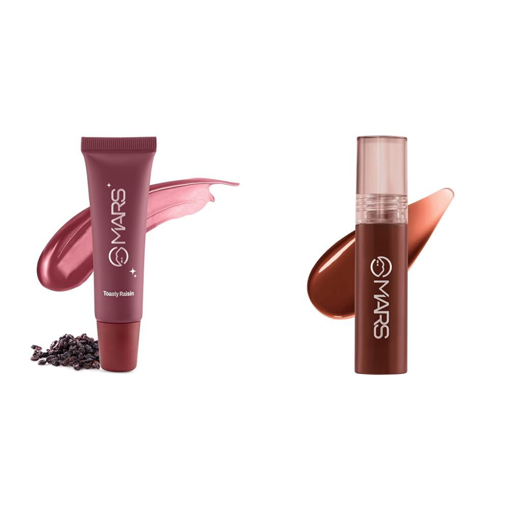 MARS Lippy Top Hydrating Lip Gel 10ml 06-TOASTY RAISIN MARS OBSESSEED Lip Gloss 3.5 ml 08-GLOSS GETTER-picture-21