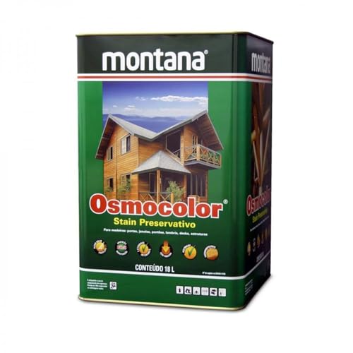 Tinta Stain Osmocolor Madeira Natural Uv Gold 18 Litros