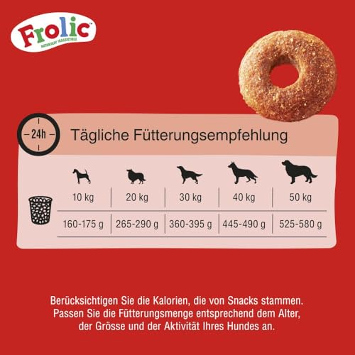 Frolic Hunde Trockenfutter mit frischem Geflügel 3x2,6kg