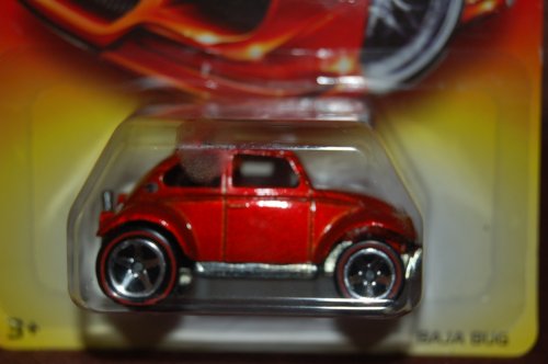Hot Wheels 2006 Red Baja Bug 1:64 Escala miniatura 2