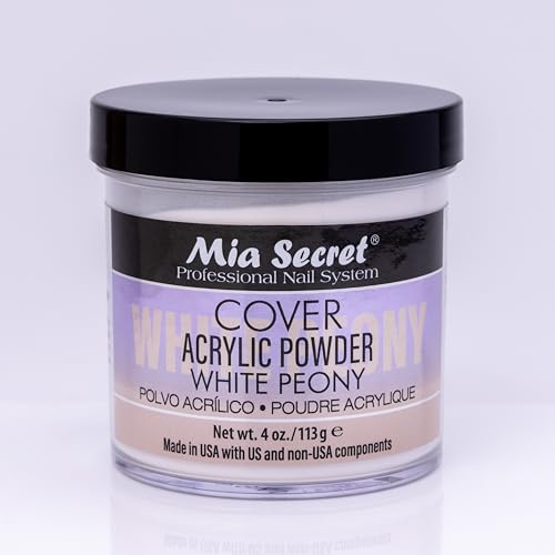 Cover White Peony Acrylic Powder Mia Secret (4 oz.)