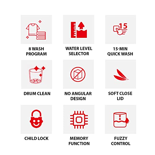 Image of TOSHIBA 7 KG Fully Automatic Top Load Washing Machine (AW-K801A-IND(SG), Silver)