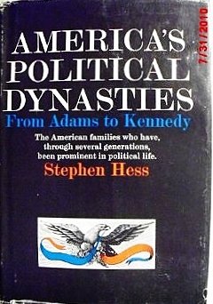 America's political dynasties B0007HWO1O Book Cover