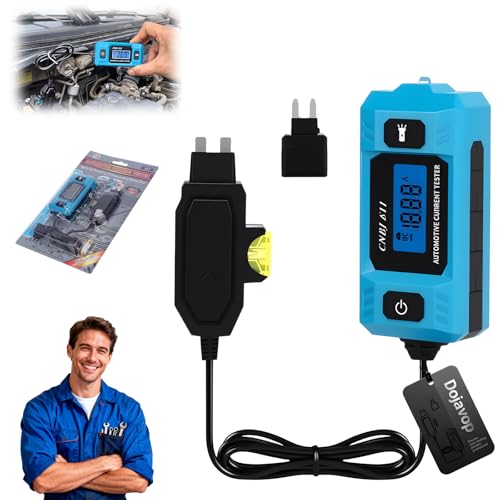 Car Fuse Relay Tester Automotive Probador De Relay Automotriz Circuit Fusibles De Carro 12v Corriente Automotriz Probe Tester Tool Parasitic Draw Auto Testeador Test Light Breaker Finder