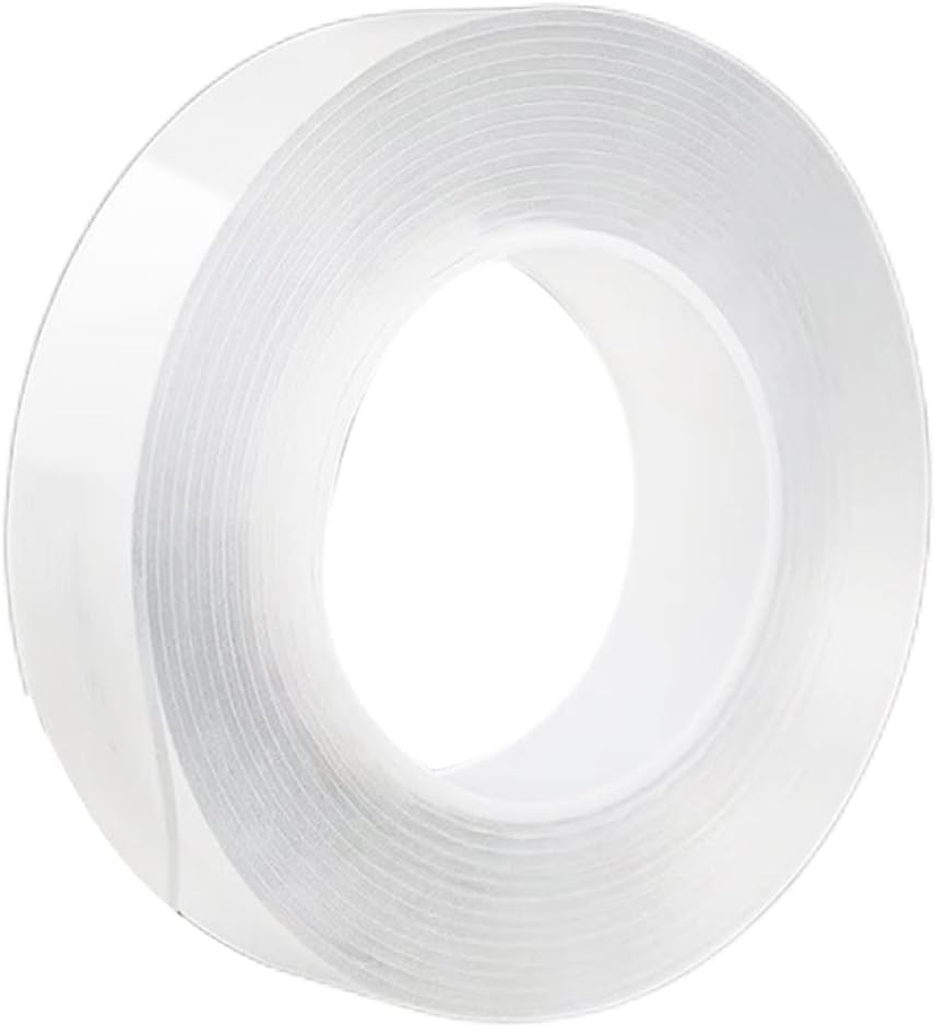 Crevizon Multifunctional Adhesive Tape 3mm Thick 500cm Fabric Tape Single Sided Tape Traceless Washable Removable Tapes Gel Grip Sticker