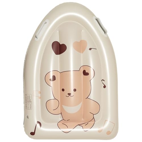 Bodyboard inflable con asas,Tabla de surf flotante,Bodyboard ligero para niños adultos,Tabla de natación portátil antideslizante para adolescentes adultos principiantes juguetes acuáticos natación