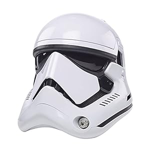 STAR WARS The Black Series First Order Stormtrooper Premium Electronic Helmet, The Last Jedi Roleplay Collectible (Amazon Exclusive)