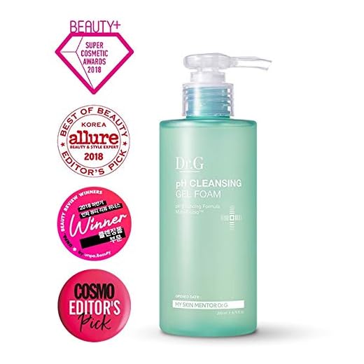 Dr.G Espuma Gel Limpiadora pH (200ml) con Lactobacillus, K Beauty, Corea Cosmética