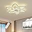 Dimmable LED Ceiling Light, Modern 8 Rings Ceiling Light For Living Room With Remote Control, Suitable For Bedroom, Living Room - View #2