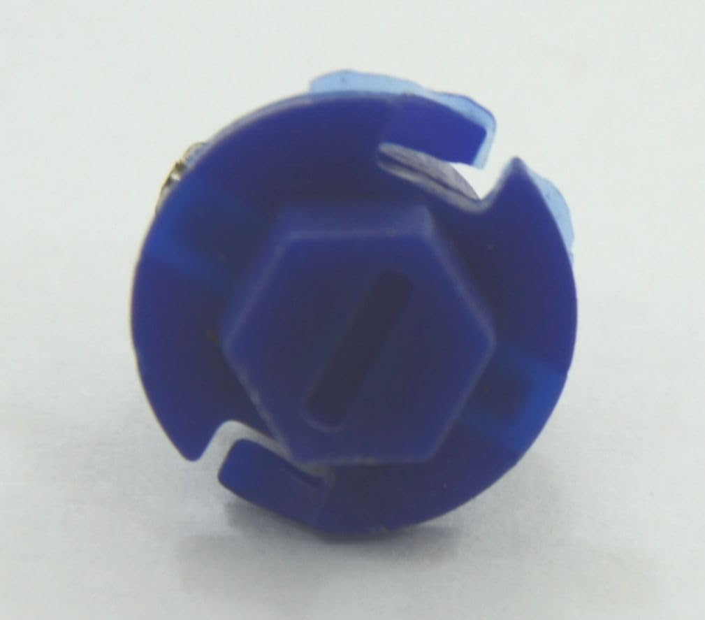VS 10 piezas T5 B8.4D Lámparas LED para tablero de instrumentos Panel de instrumentos COB Bombillas azules 12V