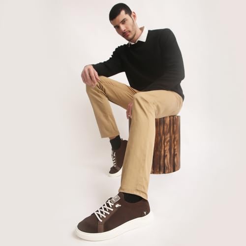 Image of YOHO Trip Sneakers for Men | Stylish Casual Shoes with Elastic Laces | Comfortable, Stretchable & Ultra-Lightweight | Premium Breathable Mesh Fabric