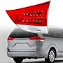 munirater 1-Pack Rear Right Tail Light Brake Lamp Assembly Replacement for 2011 Toyota Sienna Base/Le/Xle/Limited Passenger Side Inner 8158008011 TO2803110