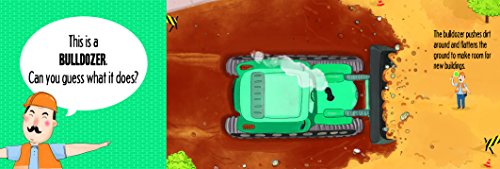 The Construction Crew: A Lift-the-Page Truck Book (Finn's Fun Trucks) - Thumbnail 4